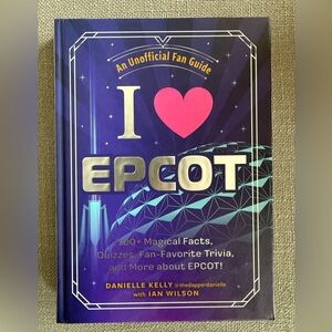 Book on Epcot NWT 💜